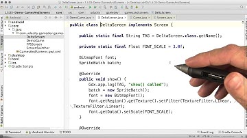 Games and Screens Demo