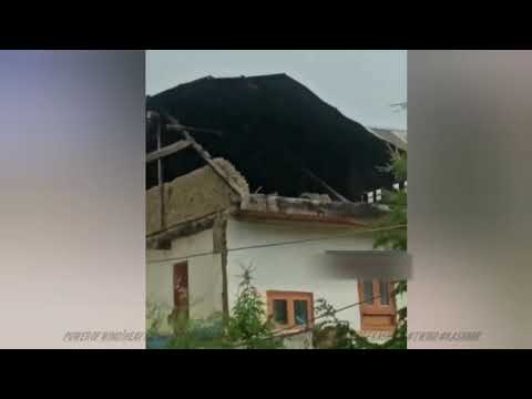 Power of wind | heavy wind storm in bandipora Kashmir | #tariqghulam Tariq Ghulam
