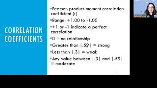 Chapter 6   Correlation Coefficients