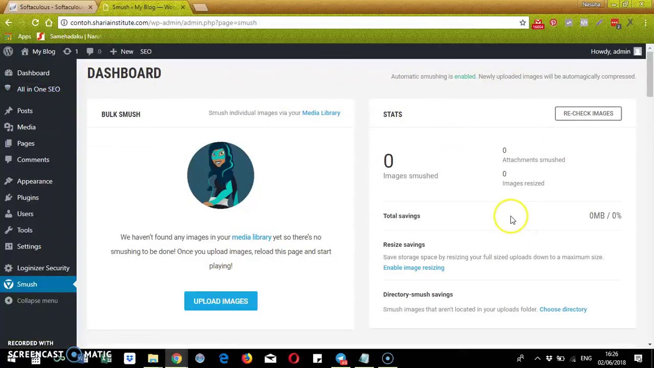 Menginstal Plugin Untuk Optimalkan Gambar di Wordpress