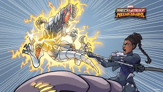 Marvel Vengadores Mech Strike: Mechasaurs Storytime | Episodio 4-6