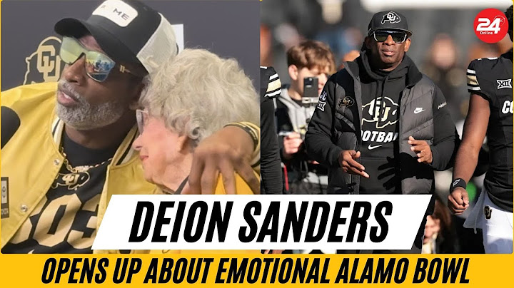 Deion Sanders Opens Up About Emotional Alamo Bowl with Sons: "It's Gonna Be Tough"