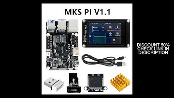 Makerbase MKS PI Board with Quad-core 64bits SOC Onboard Runs Klipper & KlipperScreen for Voron VS R