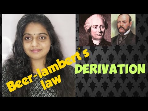 Beer-lambert's law  Derivation | Plots | Limitations | KTU-ENGINEERING CHEMISTRY ♦️ SPECTROSCOPY ♦️
