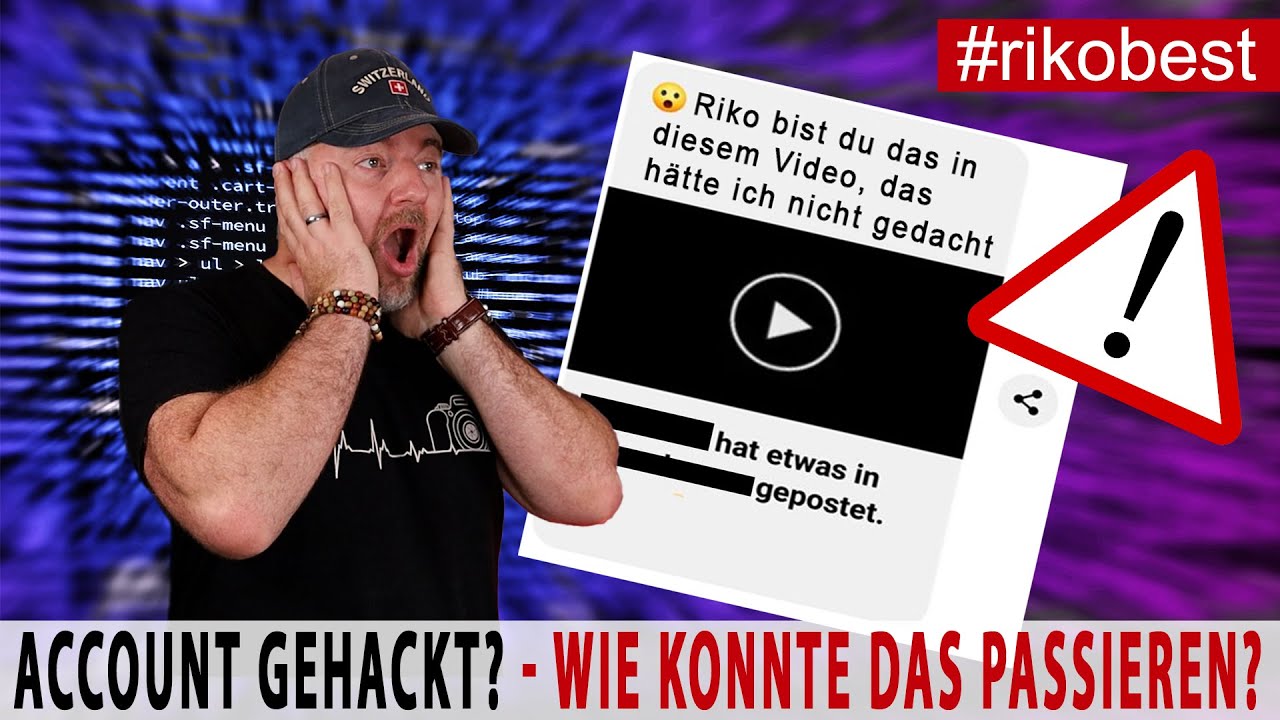 Hilfe ich wurde gehackt! Bist du das auf dem Foto / Video? So kannst du diesen Fehler vermeiden!