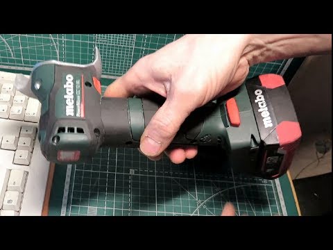 Metabo PowerMaxx CC 12 BL, Ч V: особенности эргономики