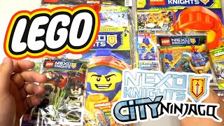 Самые редкие РЕТРО журналы Лего Nexo Knights LEGO Ninjago и City