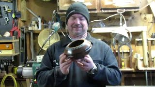 #60 Woodturning a Decorative Mahogany Candy Dish Part 2