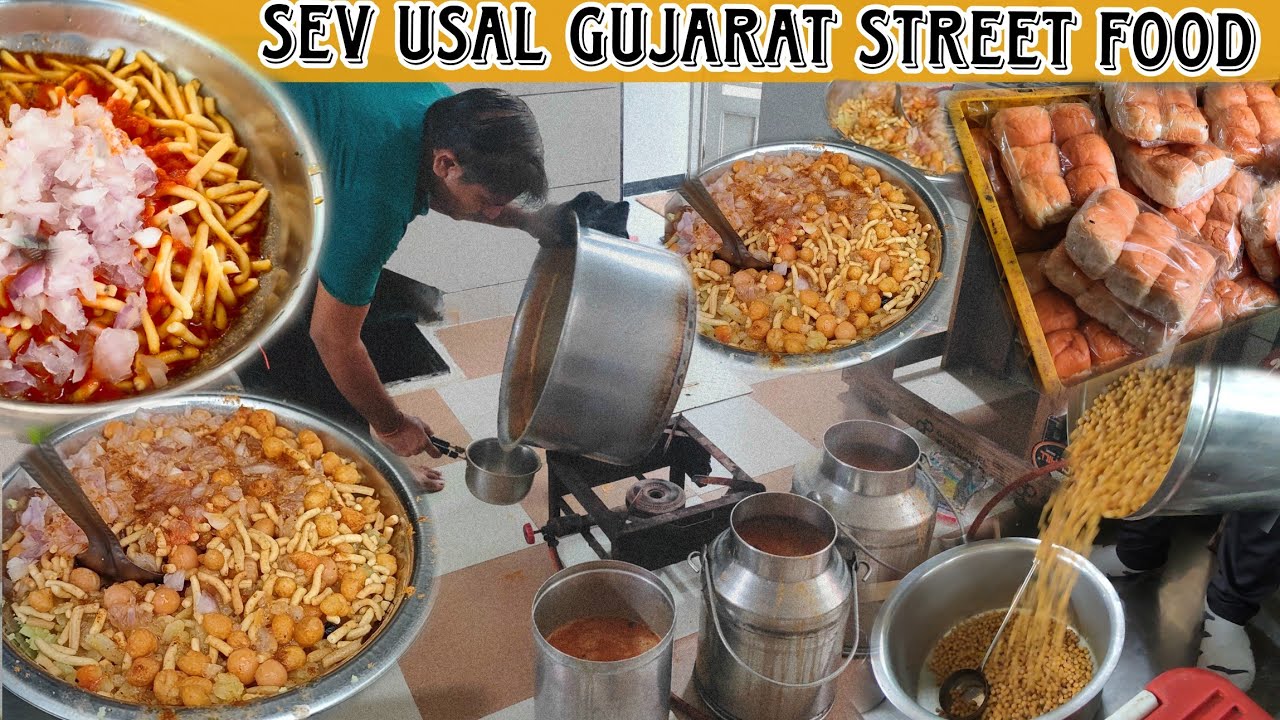 Dahod Most Famous Sev Usal Centre ||  Gujarat Street Food || India'Street food