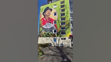 🇳🇱 Ecuadorian mother mural Vlaardingen @TravelwithHugoF #mural #vlaardingen #streetart