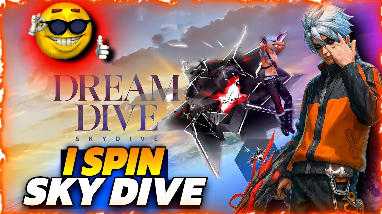 I Put Spin On Dream Dive Sky Dive❣️Free Fire 2025 | New Dream Sky Dive Event Free Fire In Pakistan✌️