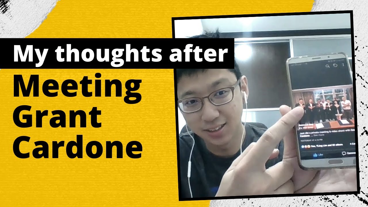 My Thoughts After Meeting Grant Cardone in National Achievers Congress 2019