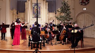 Bach - Violin Concerto in A minor BWV 1041 - full. Rachell Ellen Wong | Voices of Music 8K original