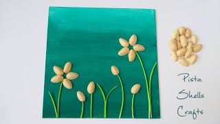 Simple and Easy Pista shell Decor | Pista Shell Craft ideas