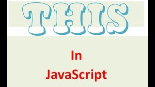 this keword in JavaScript