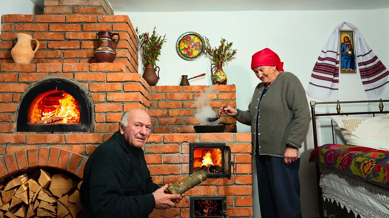 The Secret to a Happy Old Age of an Elderly Couple in a Village Far from Civilization