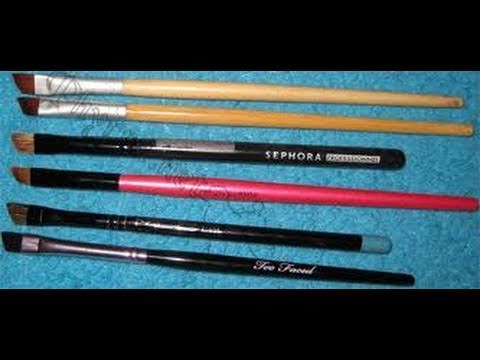 My FAVE Eyeliner brushes INEXPENSIVE!