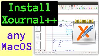 Install Xournal++ in MacOS | Whiteboard Software with Recording | Edit, Comment, Highlight on PDF