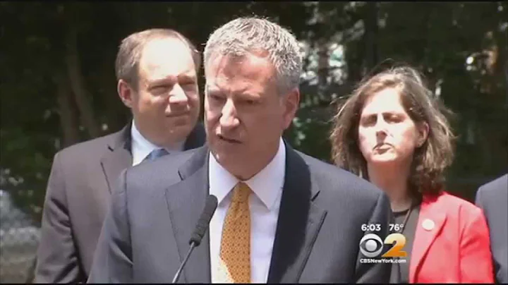 Mayor De Blasio Signs Massive Package Of Traffic Safety Laws