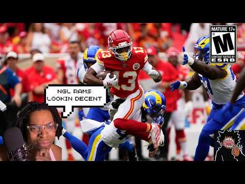SOLID. REAL SOLID. (RAMS VS CHIEFS PRESEASON WEEK 1 REACTION)