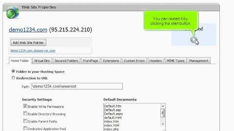How to create Web Sites in Website Panel (www.webpromo-inc.com)