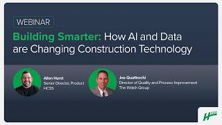 How AI and Data are Changing Construction Technology [WEBINAR]
