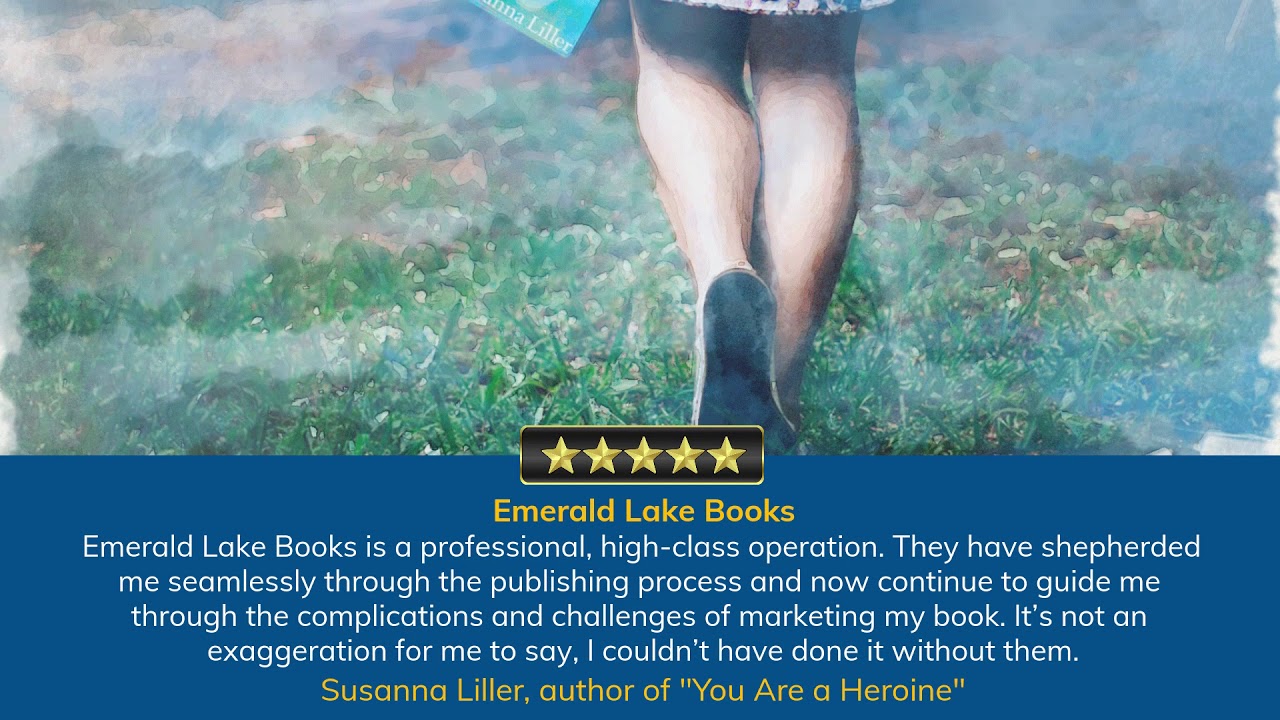 Susanna Liller's testimonial for Emerald Lake Books