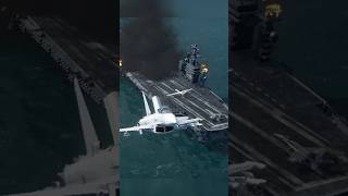Euro Fighter Typhoon missile launch on Aircraft carrier #fighterjet #missilelaunch #military #shorts
