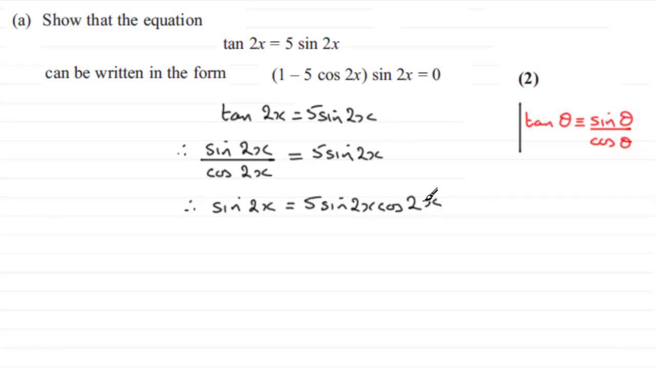 Edexcel Core Mathematics C2 June 12 Solutions Examples Worksheets Videos Activities