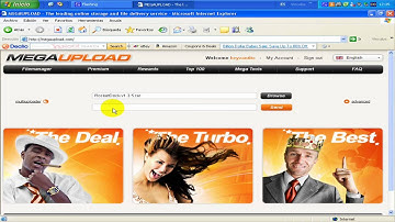 how to upload files to megaupload.com