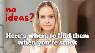 How to Find Inspiration When You Feel Stuck
