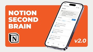 Notion Second Brain 2.0 will BLOW Your Mind 🤯