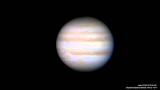 2012-11-27 Jupiter, WinJUPOS rotation animation