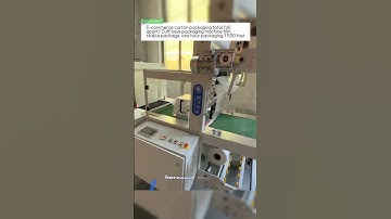 E-commerce carton packaging total fall apart? Cuff type packaging machine film stable package