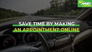 Save Time by Making an Appointment Online