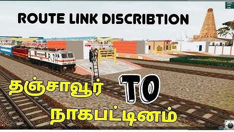 INDIAN TRAIN SIMULATOR NEW ROUTE UPDATE 2023|Tamil box tech|VJ HUSSAIN