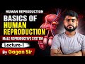 Human Reproduction One Shot 🔥 | Basics + Male Reproductive System | Lecture-1 | Gagan Sir