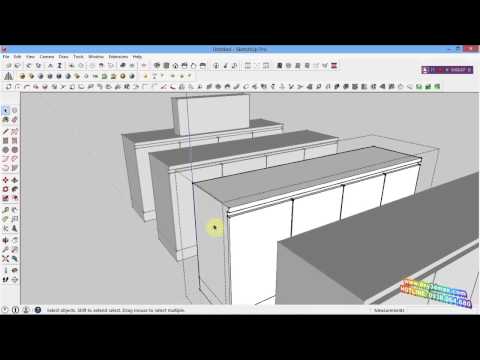 Học 3d sketchup 16 Hướng dẫn dùng group learning sketchup study 3d how to use group tool