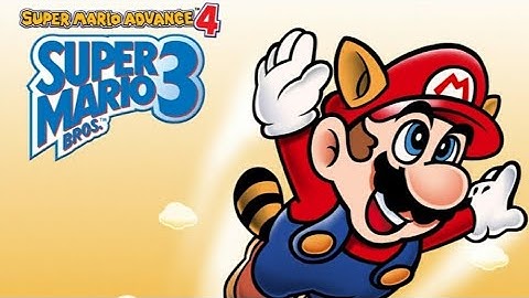 Anbernic RG35XX Gameplay Of Super Mario Advance 4 (GBA).