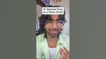 How to BECOME a Voice Actor
