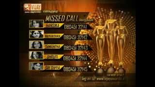 Vijay Awards Favorite Heroine