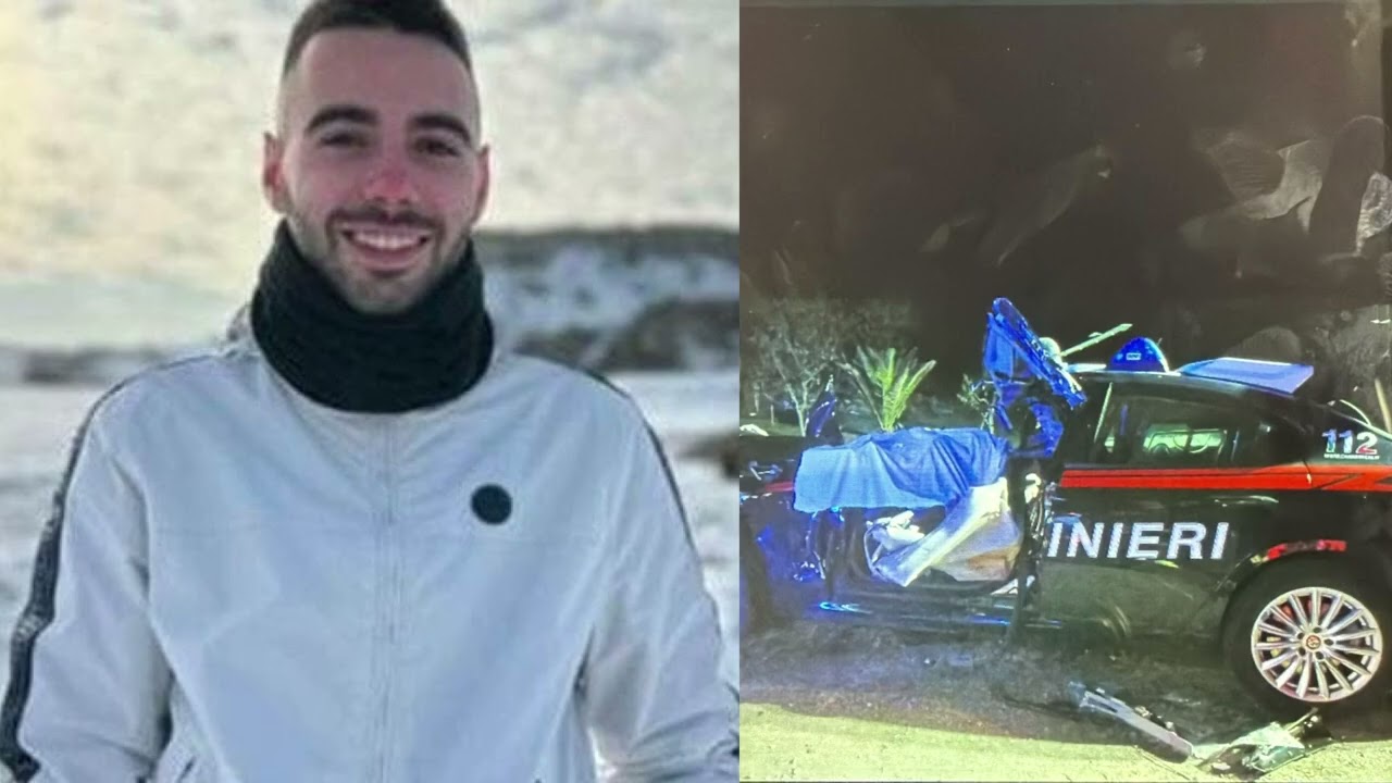 San Severo: addio a Sebastiano Marrone, morto a soli 23 anni in un incidente stradale