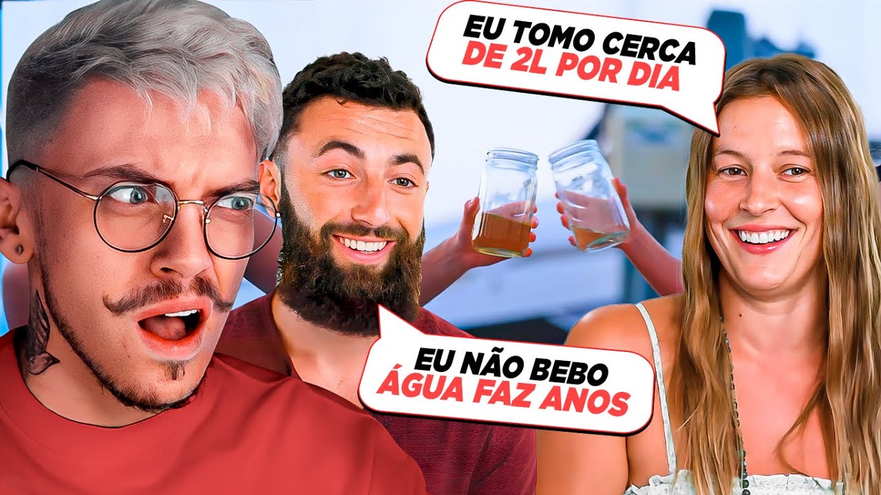 esse casal bebe a própria URINA 🤢