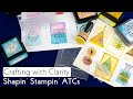 Gel Press How To - Shapin' Stampin' ATCS