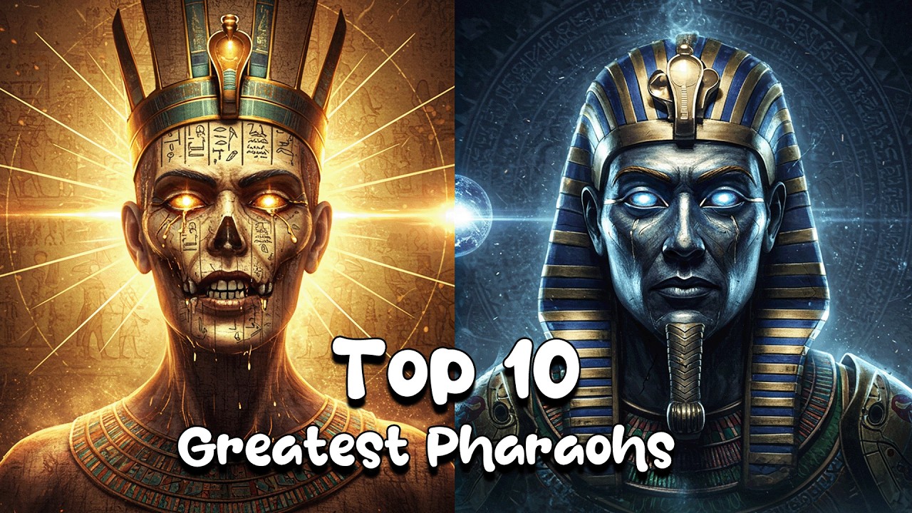 Top 10 Greatest Pharaohs in History Who Ruled Egypt Best - YouTube