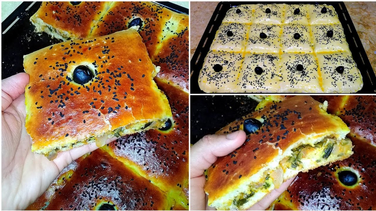 بدون لحم ولا دجاج ولا بيض حظري فطيرة بحجم عائلي و بحشو يقتل بالبنة و العجينة قطنية😍... /وصفة رمضانية