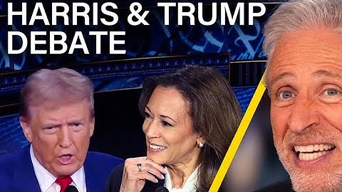 Jon Stewart Tackles Harris & Trump's Debate and What This Means for the Election | Analyzed #debate