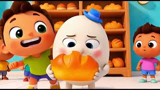 🎶 Humpty Dumpty's Grocery Store Adventure - Fun Rhymes &amp; Sing-Along For Kids! 🥳🥦