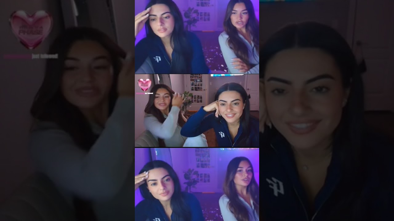 Amber and Christina Live Using Charlotte Folk 💙💙❤️‍🔥❤️‍🔥❤️‍🔥