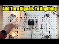 How to wire a turn signal flasher relay directional blinker on a car  truck  atv  motorcycle